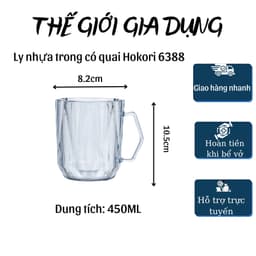 Ly nhựa trong- ly bia- ly có quay cầm tay 2