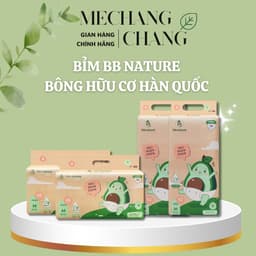 Bỉm dán quần sợi bamboo organic cao cấp BB Nature Hàn Quốc cho bé đủ size S62/ M52/ L44/ Xl40/ XXL38 5