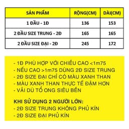 Áo mưa cánh dơi Size Đại bao toàn thân xe máy 2 đầu - 1 đầu + Áo mưa size to 5XL - Super Size 9