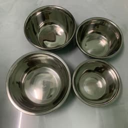 Thau inox - Chậu inox sâu inox size 18 -20 -22 -24-26-28-30 cm 7