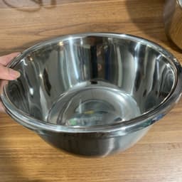 Thau inox - Chậu inox sâu inox size 18 -20 -22 -24-26-28-30 cm 9