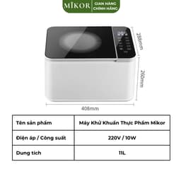 Máy Khử Khuẩn Thực Phẩm Bằng Hydroxyl MIKOR MR11 8