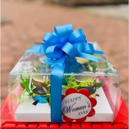 Cỏ điểm trang trí giỏ quà 5