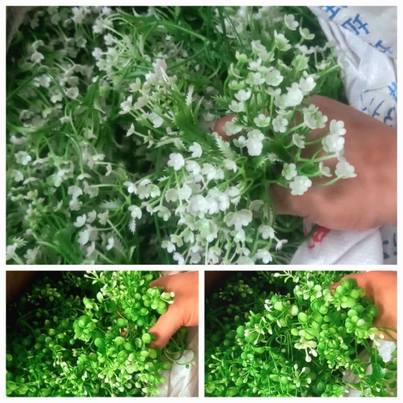 Cỏ điểm trang trí giỏ quà
