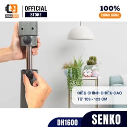 Quạt đứng lỡ senko DH1600 thân sắt, 3 cánh, hẹn giờ, gió mạnh, tiết kiệm đIện bảo hành 2 năm 5