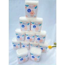 ( K&S ) Combo 5 Hộp Tăm Bông Trẻ Em 200 Que Hãng Vcoool,Misuta Kháng Khuẩn Cho Bé . 6
