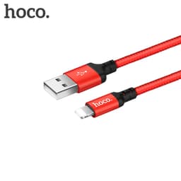 Cáp sạc nhanh 2.4A Hoco X14 dài 1M USb ra Micro/ Type-c/ Li@ght@ning 2