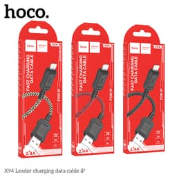 Cáp sạc nhanh Hoco X94/ X59 dài 1M/ 2M 2 đầu Type-c/ Micro/ Li@ght@ning chính hãng 2