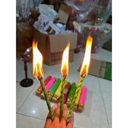 FREESIP 1 bó mồi nến hầu đồng ( 1bó = 20 cây CÓ VIDEO) loại thơm, cao cấp KHÔNG KHÓI, KHÔNG TÀN, KHÔNG TẮT 6