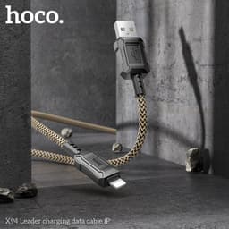 Cáp sạc nhanh Hoco X94/ X59 dài 1M/ 2M 2 đầu Type-c/ Micro/ Li@ght@ning chính hãng 8