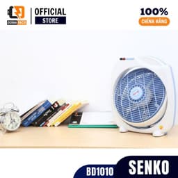 Quạt bàn đảo Senko BD1010 40W, Quạt hộp đảo gió chuyển hướng điện 3 cấp gió bảo hành 24 tháng 6