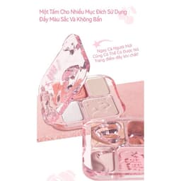 [ VEECCI ] VEECCI Phấn Má Hồng ,  Highlight bắt sáng 4trong1 Sắc Tông Nude Tự Nhiên 9g 8