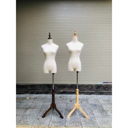 Manocanh Nữ Không Tay Chân Gỗ, Ma nơ canh Nữ Bán Thân Cho Shop Thời Trang 1