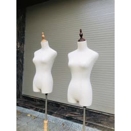 Manocanh Nữ Không Tay Chân Gỗ, Ma nơ canh Nữ Bán Thân Cho Shop Thời Trang 3