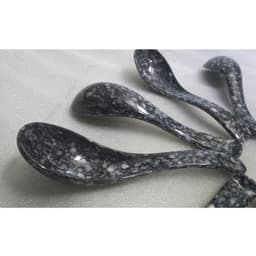 Muỗng ( thìa) cơm vân đá, súp, chè,  nhựa Melamine 2 size lớn nhỏ No25 No32 7