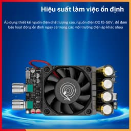 Mạch sub 600w, Mạch Siêu trầm Zk-6001 DC18-50V Loa siêu trầm 3
