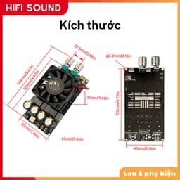 Mạch sub 600w, Mạch Siêu trầm Zk-6001 DC18-50V Loa siêu trầm 7