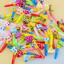 Combo 8 Kèn lưỡi tò te cho bé vui chơi sinh nhật happy birthday dùng trong sinh nhật lễ tiệc nhiều màu sắc 5