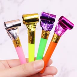 Set Kèn lưỡi tò te cho bé happy birthday dùng trong sinh nhật lễ tiệc 5
