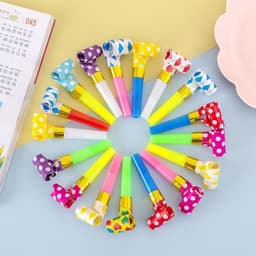 Set Kèn lưỡi tò te cho bé happy birthday dùng trong sinh nhật lễ tiệc 2