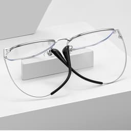 Gọng kính cận thời trang nam nữ  NARO EYEWEAR dáng vuông chống tia UV chất liệu titanium cao cấp - 10AD315 3