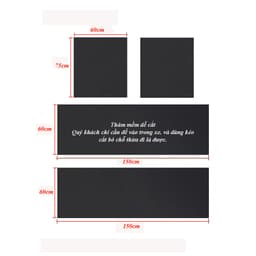 (LOẠI 1) Thảm Lót Sàn Ô Tô Cao Su Xe 4 - 5 - 7 Chỗ Các Hãng, Đầy Đủ Các Loại Kích Thước - Bảo Hành 12 Tháng 7