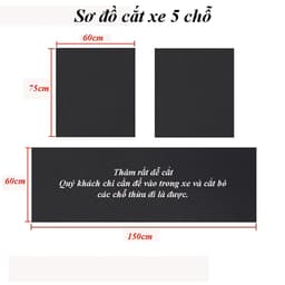 (LOẠI 1) Thảm Lót Sàn Ô Tô Cao Su Xe 4 - 5 - 7 Chỗ Các Hãng, Đầy Đủ Các Loại Kích Thước - Bảo Hành 12 Tháng 6