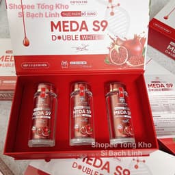 Meda S9 Duyên Thị Double White - Viên Uống Chống Nắng - Trắng Gấp Đôi (Hộp 3 lọ x 30 viên) 2