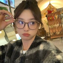 Gọng kính cận thời trang nam nữ ANDU EYEWEAR dáng vuông chống tia UV chất liệu nhựa cao cấp - 30145 7