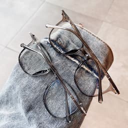 Gọng kính cận thời trang nam nữ ANDU EYEWEAR dáng vuông chống tia UV chất liệu nhựa cao cấp - 30145 3