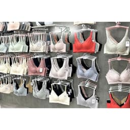 (COMBO 30 CÁI) Móc Kẹp Đồ Lót, Đồ Bikini Nhựa Trắng/ Hồng 1