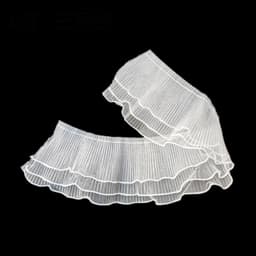 Voan Lưới quấn bánh sinh nhật 1.8M *13Cm, cuộn nơ voan cuộn thành bánh kem 5
