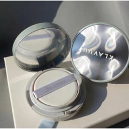 Phấn Nước Klavuu Urban Pearlsation High Coverage Tension - Marine Collagen Aqua Cushion [ Xám] 2