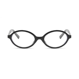 Gọng kính cận thời trang nam nữ ANDU dáng oval chống tia UV chất liệu nhựa phong cách MIUMIU - 9070 3