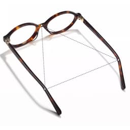 Gọng kính cận thời trang nam nữ ANDU dáng oval chống tia UV chất liệu nhựa phong cách MIUMIU - 9070 6