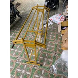Sào treo qần áo, Kệ Sắt Đôi, Kệ Lắp Ráp Treo Áo Quần 2 Bên Hàng Dày Dặn 3