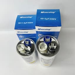 TỤ NGẬM MÁY LẠNH MASCOTOP CBB65 450VAC – TỤ ĐIỆN MÁY LẠNH, TỤ BLOCK
 8