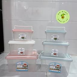 Hộp đựng đồ đa năng, thực phẩm có quai xách 6521 nhựa Việt Nhật 6