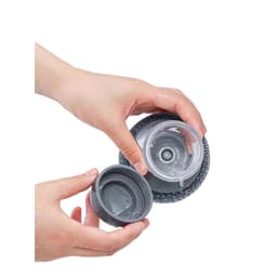 Bàn chải đa năng rửa xoong nồi, bát đĩa với bình đựng xà phòng tiện lợi. 2