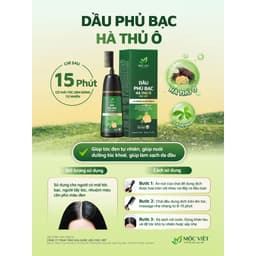 CHÍNH HÃNG Dầu Gội Phủ Bạc Mềm Mượt Mộc Việt 1