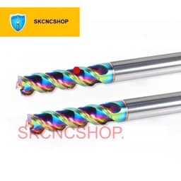 Mũi phay nhôm Mũi dao phay Kim loại phủ DLC - ENDMILL - SK CNC SHOP 7