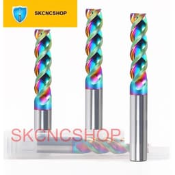 Mũi phay nhôm Mũi dao phay Kim loại phủ DLC - ENDMILL - SK CNC SHOP 5