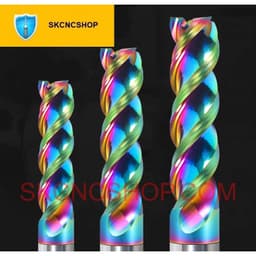 Mũi phay nhôm Mũi dao phay Kim loại phủ DLC - ENDMILL - SK CNC SHOP 4