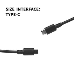 Sạc Type-C 65W - Tương thích hoàn hảo với điện thoại LG, Xiaomi, Samsung, Huawei, Redmi 7
