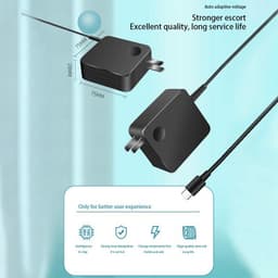 Sạc Type-C 65W - Tương thích hoàn hảo với điện thoại LG, Xiaomi, Samsung, Huawei, Redmi 6