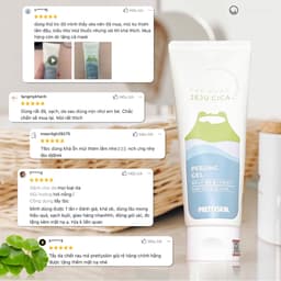 Tẩy Da Chết Rau Má PRETTYSKIN The Peru Jeju Cica Peeling Gel 150ml | Cherry Beauty 3