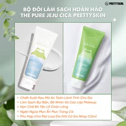Tẩy Da Chết Rau Má PRETTYSKIN The Peru Jeju Cica Peeling Gel 150ml | Cherry Beauty 8
