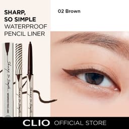 Bút kẻ mắt cao cấp CLIO Sharp So Simple Waterproof Pencil Liner, không trôi, bền màu...mp2k 6