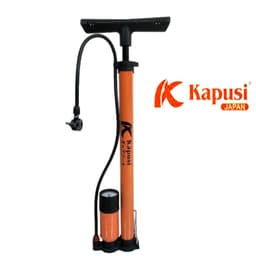 Bơm xe đạp xe máy Kapusi Dài 60cm lực bơm khỏe, bơm tay nhẹ nhàng tiện lợi có đầu bơm bóng, bơm đệm 3