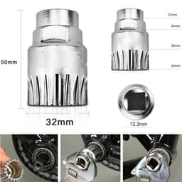 Vam tháo lắp trục giữa xe đạp thể thao, Dụng cụ cảo trục giữa cốt bông chuyên dụng xe đạp - TGTG 3